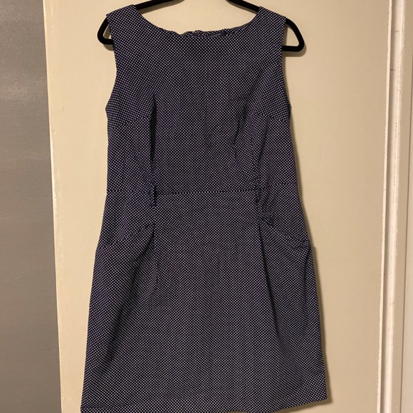 Tommy Hilfiger polka dot black and white dress size 14 - Picture 2 of 3